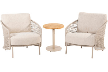 Puccini Loungesessel mit Volta Sidetable