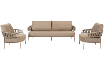 Calma Latte Stuhl-Bank-Loungeset