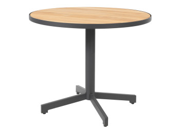 Fiesta Dining table teak round 90 cm. (H 75 cm)