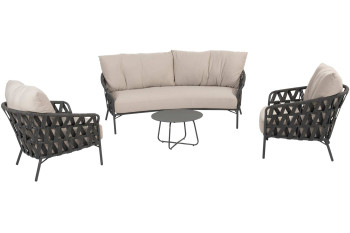 Albareto Loungeset mit Dali Couchtisch