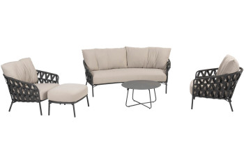 Albareto Loungeset mit Dali Couchtisch