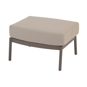 Cannes footstool terre with cushion