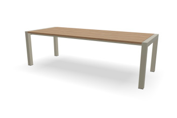 Holz Rechteckiger Guariuba 1000 mm breit Tisch Seitenlieger