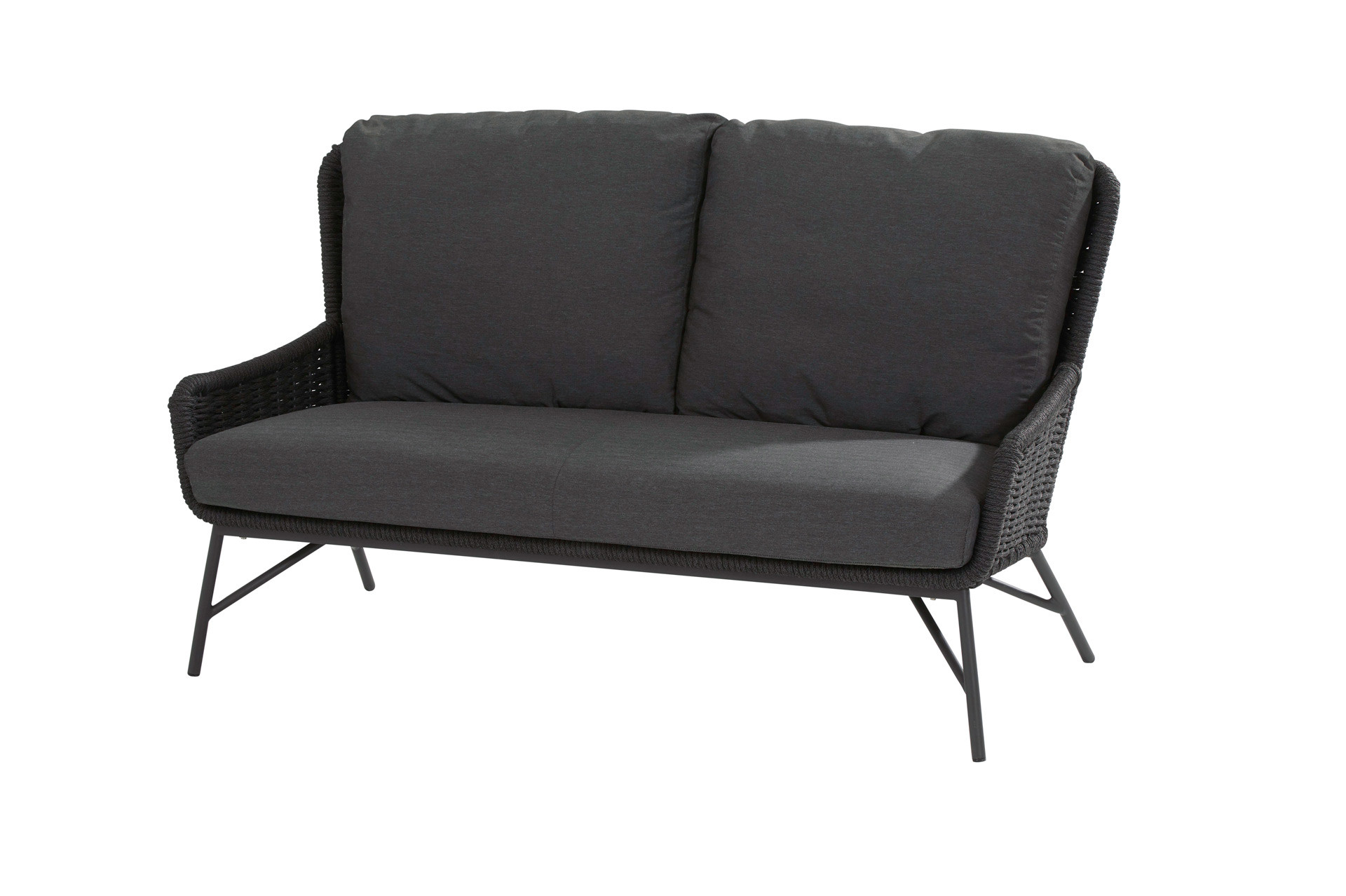 Wing 2.5 seater bench with 3 cushions