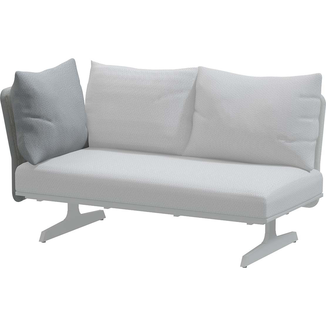 Play panel concept Frost Grey back support with cushion