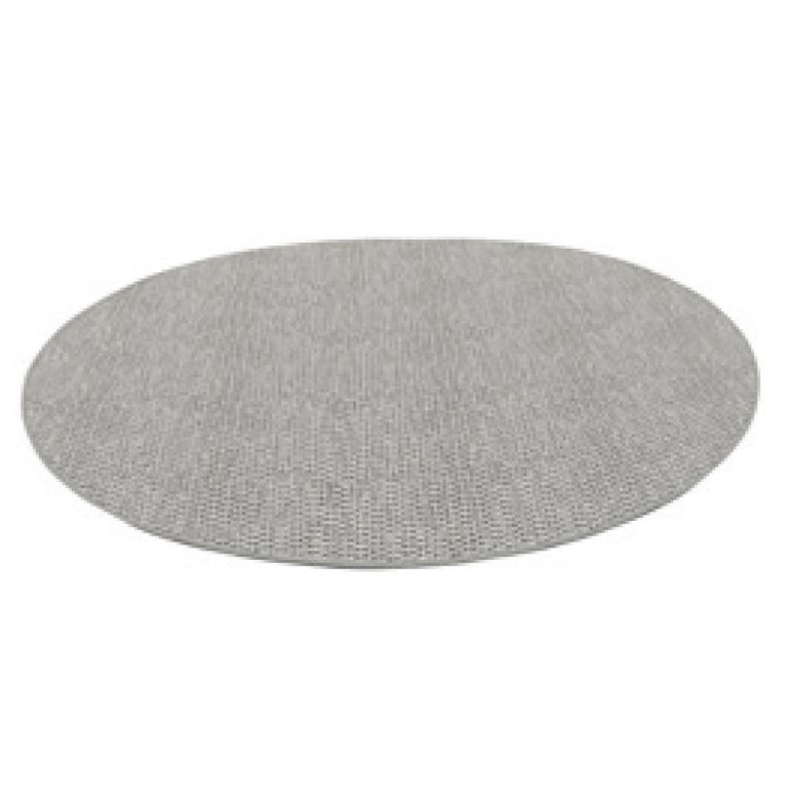 Outdoor rug 150 cm. Round Grey