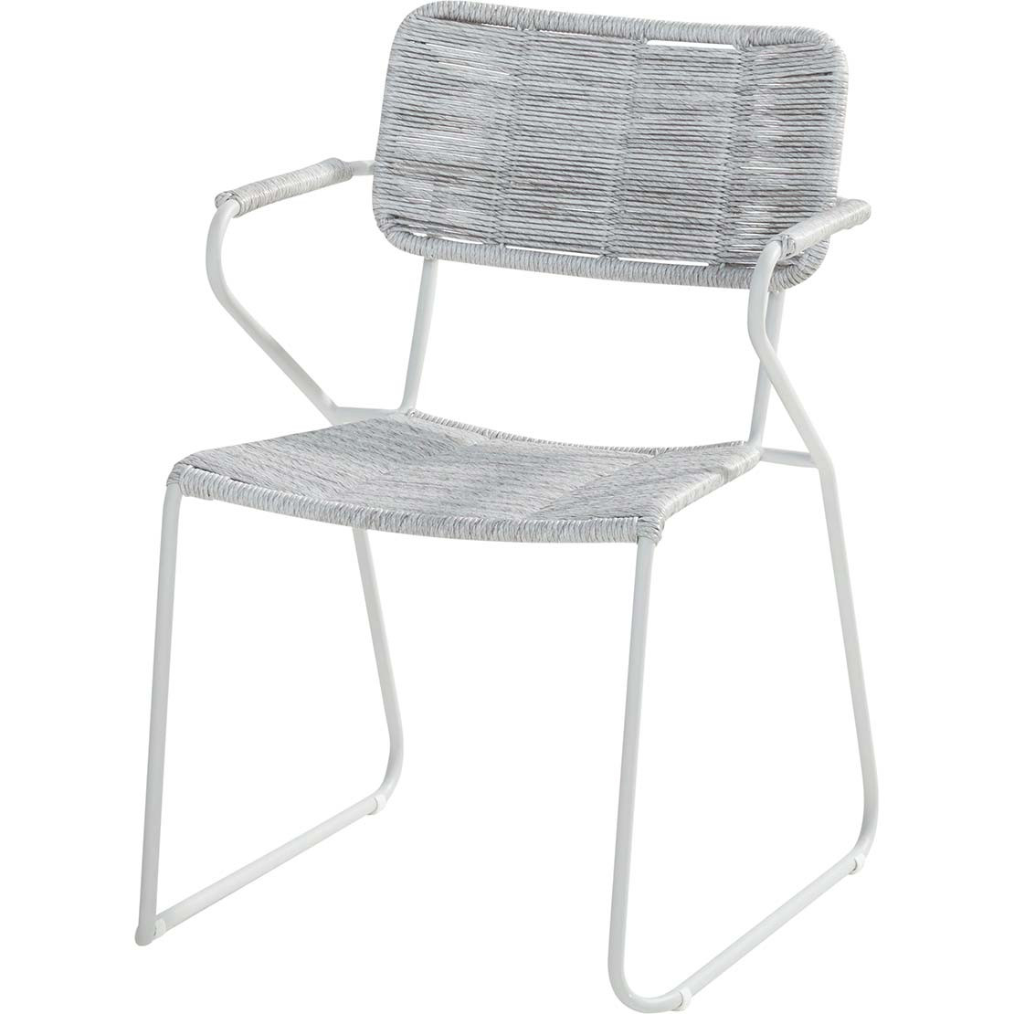 Swing stacking chair Frost Grey with Light Grey