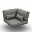 Arbon Cushion Seat + Back + Deco Corner Exteria Nature