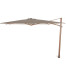 Siesta Premium 300 x 300 cm Woodlook frame Sand