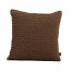 Knitted pillow coffee 50 X 50 cm