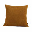 Knitted pillow caramel 50 X 50 cm