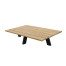 Cosmic coffee table rectangular teak 120 X 78 X 25 cm