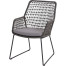 Babilonia mid grey dining tuinstoel