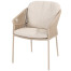 Florence dining chair latte with 2 cushions
