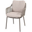 Puglia dining chair terre with 2 cushions