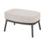 Alicante footstool anthracite with cushion