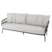 Calpi living bench 3 seater with 3 cushions