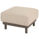 Capresi footstool terre with cushion