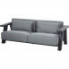 Iconic living bench 3 seater with 6 cushions