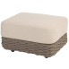 Maxime footstool terre with cushion