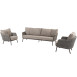 Cannes loungeset terre bench and 2x living chair